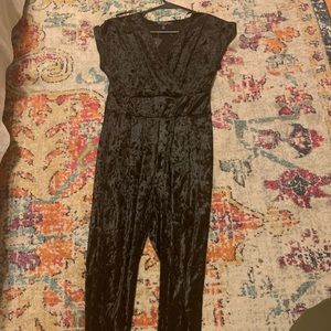 Velvet jumpsuit